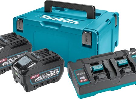Makita 191U13-9 XGT power set DC40RB, BL4050Fx2, MAKPAC Tip 3