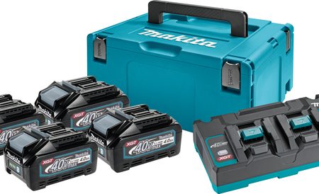 Makita 191U28-6 XGT power set DC40RB, BL4040x4, MAKPAC Tip 3