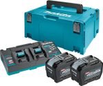 Makita 191Y97-1 XGT power set DC40RB, BL4080Fx2, MAKPAC Tip 3