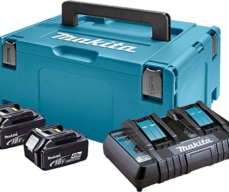 Makita 197504-2 LXT power set u koferu Makpac 3, BL1840Bx2, DC18RD