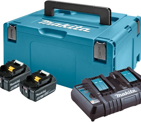 Makita 197629-2 LXT Power set u koferu MAKPAC 3, BL1850Bx2, DC18RD