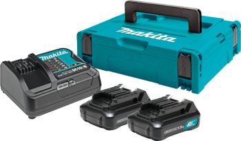 Makita 197652-7 CXT power set u koferu Makpac Tip1,BL1016x2,DC10SB