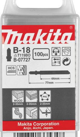 Makita B-07727 List pile za ubodnu pilu HCS 44mm, 14z (pk/100kom)