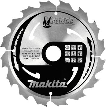 Makita B-07973 T.C.T. list kružne pile MFORCE 210x30 16z