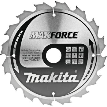 Makita B-08230 TCT MAKForce list pile 210x30mm, 16z