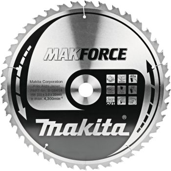 Makita B-08414 TCT MAKForce list pile 355x30mm, 40z