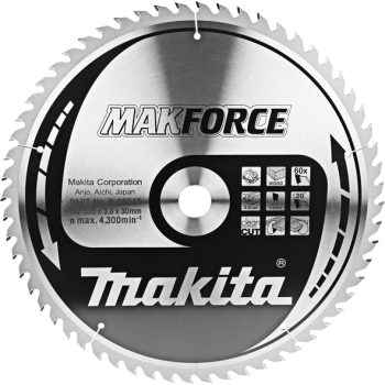 Makita B-08545 TCT MAKForce list pile 355x30mm, 60z