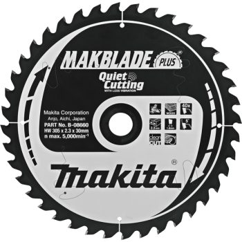 Makita B-08660 TCT MAKBlade Plus list pile 305x30mm, 40z