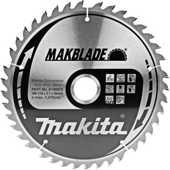 Makita B-08872 TCT MAKBlade list pile 216x30mm, 40z
