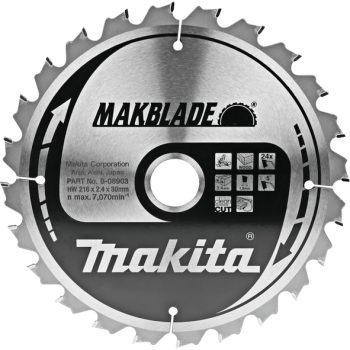 Makita B-08975 TCT MAKBlade list pile 250x30mm, 48z
