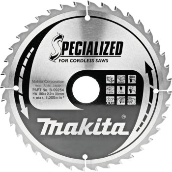 Makita B-09254 TCT Specialized list pile 190x30mm, 40z