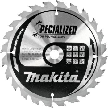 Makita B-09313 TCT Specialized list pile 185x15,88mm, 24z