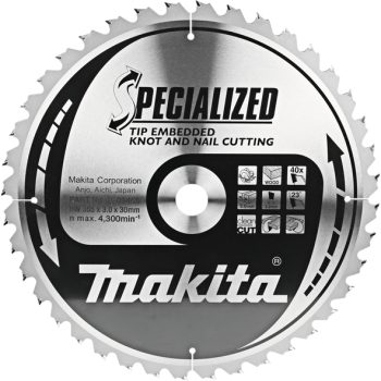 Makita B-09466 TCT list pile Specialized 355x30mm, 40z