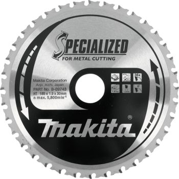 Makita B-09743 TCT Specialized list pile za metal 185x30mm, 36z