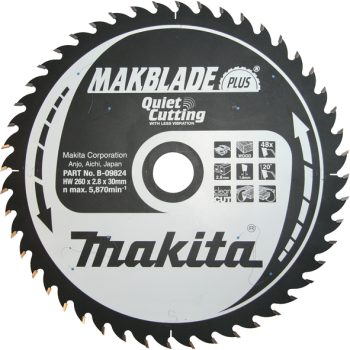 Makita B-09824 TCT MAKBlade Plus list pile 260x30mm, 48z