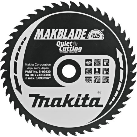 Makita B-09830 TCT MAKBlade Plus list pile 300x30mm, 48z