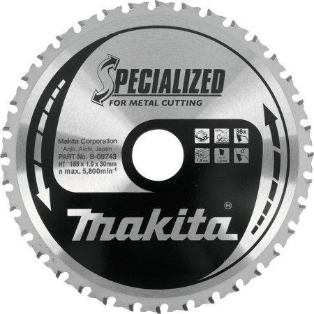 Makita B-23329 TCT Specialized list pile 185x48mm