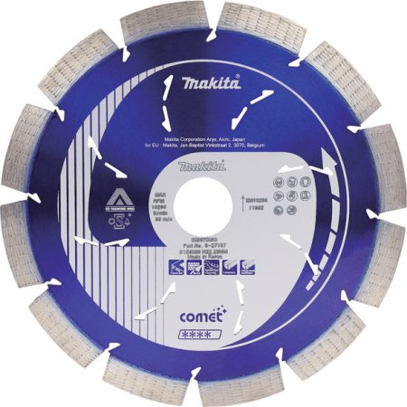 Makita B-27187 Dia. rezilna ploča Comet Rapide 10mm