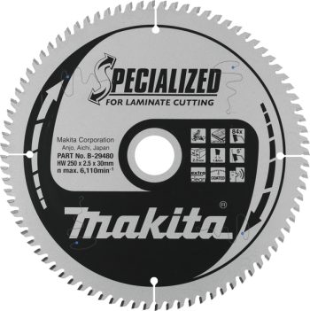 Makita B-29480 TCT list pile za laminat 250 x 30 x 84T