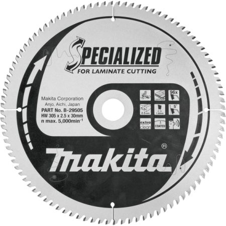 Makita B-29505 TCT list pile za laminat 305 x 30 x 96T