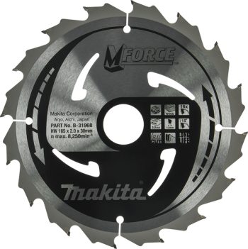 Makita B-31968 List pile MForce, 185x30x16Z, za drvo