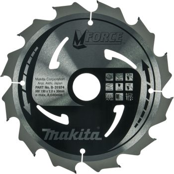 Makita B-31974 List pile MForce, 190x30x12Z, za drvo