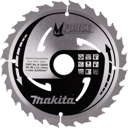 Makita B-32035 List pile MForce, 185x30x24Z, za drvo