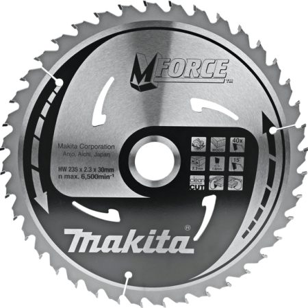 Makita B-32085 List pile MForce, 235x30x40Z, za drvo