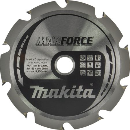 Makita B-32100 List pile MAKForce, 165x20x10Z, za drvo