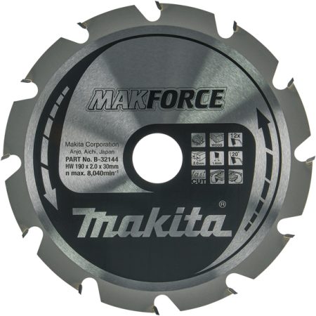 Makita B-32144 List pile MAKForce, 190x30x12Z, za drvo