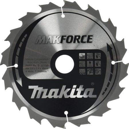 Makita B-32150 List pile MAKForce, 210x30x16Z, za drvo