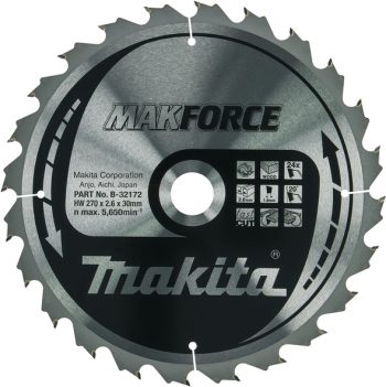 Makita B-32172 List pile MAKForce, 270x30x24Z, za drvo