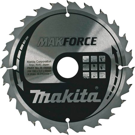Makita B-32247 List pile MAKForce, 190x30x24Z, za drvo