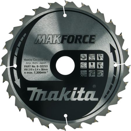 Makita B-32253 List pile MAKForce, 210x30x24Z, za drvo