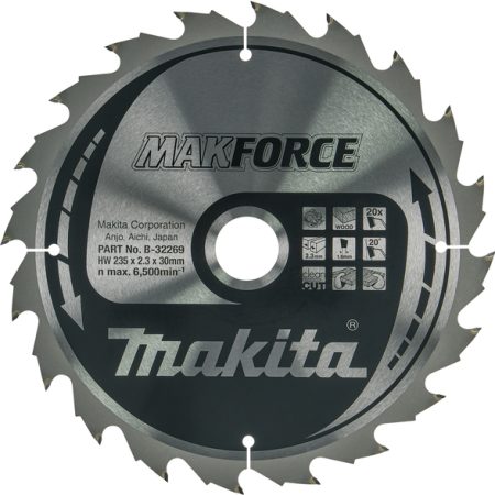 Makita B-32269 List pile MAKForce, 235x30x20Z, za drvo
