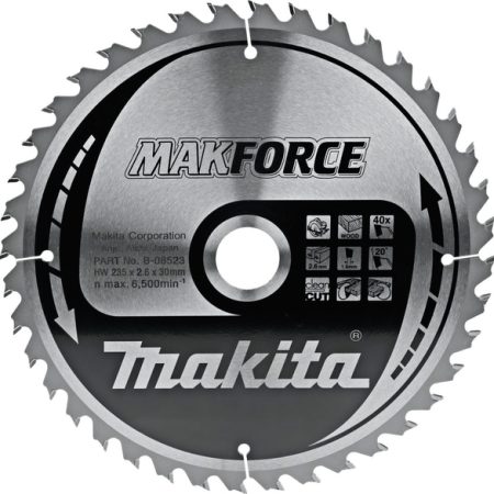 Makita B-32362 List pile MAKForce, 235x30x40Z, za drvo