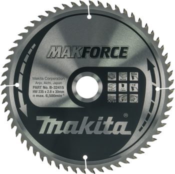 Makita B-32415 List pile MAKForce, 235x30x60Z, za drvo