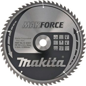 Makita B-32421 List pile MAKForce, 355x30x60Z, za drvo