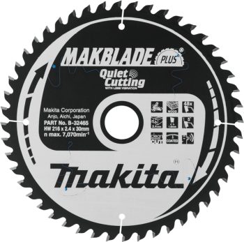 Makita B-32465 List pile MAKBlade Plus, 216x30x48Z, za drvo