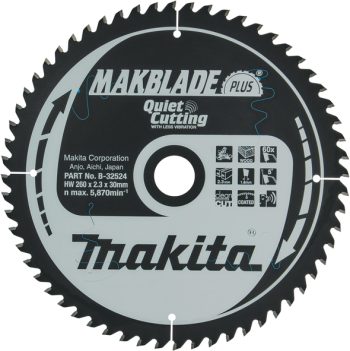 Makita B-32524 List pile MAKBlade Plus, 260x30x60Z, za drvo