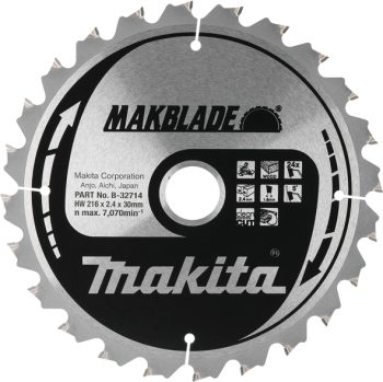Makita B-32714 List pile MAKBlade, 216x30x24Z, za drvo