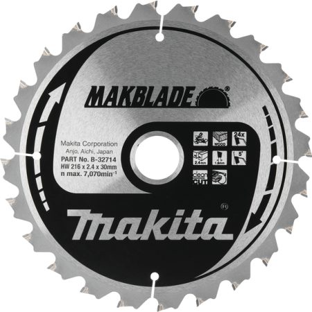 Makita B-32714 List pile MAKBlade, 216x30x24Z, za drvo