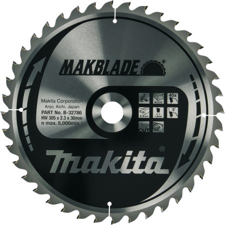 Makita B-32786 List pile MAKBlade, 305x30x40Z, za drvo