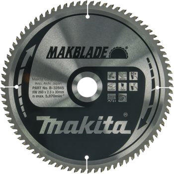 Makita B-32845 List pile MAKBlade, 260x30x80Z, za drvo