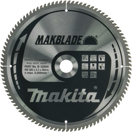 Makita B-32889 List pile MAKBlade, 305x30x100Z, za drvo
