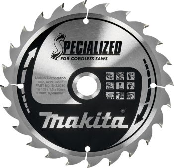 Makita B-32910 TCT list pile Specialized, 165x20x24Z, za drvo