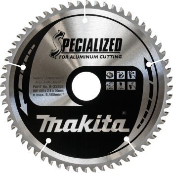 Makita B-33255 TCT list pile Specialized, 180x30x60Z, za alu