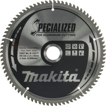 Makita B-33277 TCT list pile Specialized, 235x30x80Z, za alu