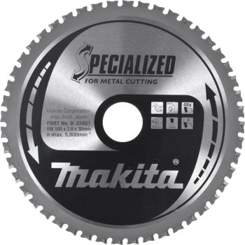 Makita B-33451 TCT list pile Specialized, 185x30x48Z, za metal
