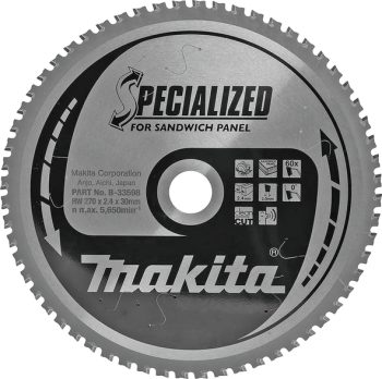 Makita B-33598 TCT list pile Specialized, 270x30x60Z, za panele